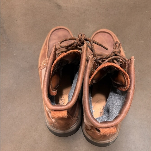 Clarks Men's Dempsey Peak Ankle Boot, British Tan Leather - Picture 8 of 10